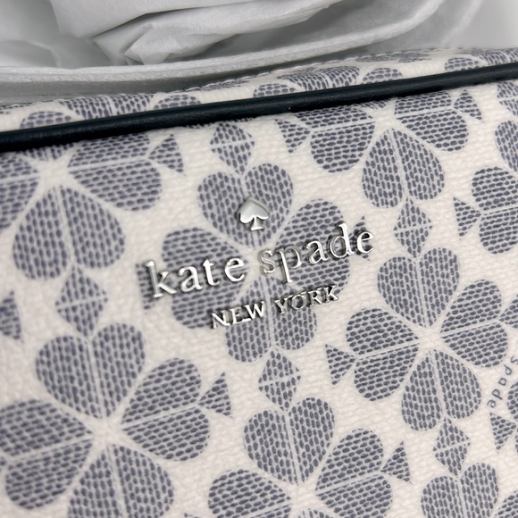 Kate Spade Signature Spade Flower Mini Camera Bag Navy Multi - Picture 3 of 15